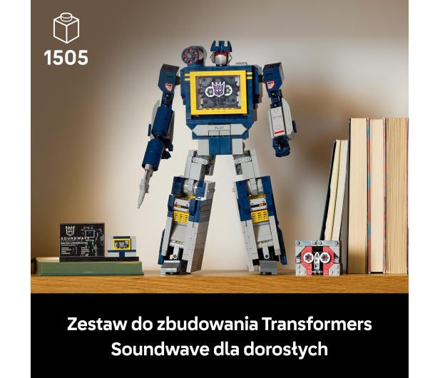 LEGO Icons 10358 Transformers: Soundwave - 1331679 - zdjęcie 4